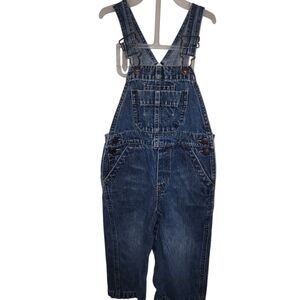 Osh Kosh B'gosh Bib Jean Denim Overalls Baby Boy Sz 18 Months Country Farmcore